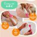 Bumco Baby Diaper Rash Cream Applicator - Butt Paste Diaper Cream Spatula - Newborn Essentials for Baby Registry and Shower Gifts (Pink) - Buy Online on GoSupps.com