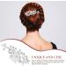 FOMIYES Bridal Hair Comb Clips Wedding Rhinestone Hair Clips Sparkly Hair Piece Elegant Gem Hair Accessories for Women Girls - Buy Online on GoSupps.com