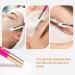 Lash Fan Eyelash Extension Supplies with USB Mini Portable Fans, Shampoo Brush, Mascara Brushes, Wash Bottle - Rose Color - Buy Online on GoSupps.com