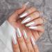 Buy PrettyDiva White Moonlight Powder - Pearlescent Chrome Nail Art 0.2g | International Shipping - Buy Online on GoSupps.com