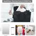 Touch Screen LED Makeup Mirror | 3 Colors Dimmable | Rechargeable USB | Portable Vanity Mirror for Travel | Cosmetic Mirror for Girls - Buy Online on GoSupps.com