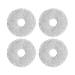 Mop Pad Compatible with Dreametech L10s Ultra/L10 Ultra Wet Mopping Pads for Mopping Floor (4pcs)