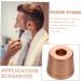 Buy Minkissy 2-Pack Razor Holder & Shaving Brush Stand - Aluminum Portable Men s Shaver Holder in Ros Gold - Buy Online on GoSupps.com