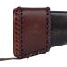 WAYNE'S DOG Handmade Leather Recoil Pads, Slip On Gun Buttstock Extension Universal for Shotguns Rifles Upgrade - Brown