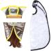 Kokiya Hair Washing Funnel Hairdressing Cape Adjustable Size Hair Shampoo Funnel Hair Coloring Apron for Hair Wash Elderly Hair Cut - Buy Online on GoSupps.com