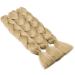 Gairyan 24 Jumbo Braids Extensions - 5 Bundles 500g Ombre Synthetic Braiding Hair for Box Crochet - Natural Blonde 60cm - Buy Online on GoSupps.com