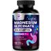 Magnesium Glycinate Capsules 1000mg - Pure & Chelated for Max Absorption - Supports Muscle Nerve & Heart Health Sleep Support - Best Magnesium Pills Supplement for Whole Body Support - 120 Capsules 120 Count (Pack of 1)