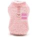 Shop Smalllee Lucky Store: Cozy Sherpa Fleece Sweater Vest for Small Dogs & Cats - Warm Turtleneck Apparel for Autumn/Winter in Pink - Buy Online on GoSupps.com