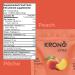 Krono Nutrition Sport Hydration drink mix Energy & Electrolytes powder for Sports Performance - Vegan Gluten Free Organic 40 servings (40 servings (1kg) Peach) Peach 1 kg (Pack of 1) - Buy Online on GoSupps.com