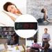 Pellor Fitness Timer - 6-Digit LED Gym Timer with Remote Control 12/24 Hour Format Stopwatch & Interval Training Clock for CrossFit - International Shipping Available - Buy Online on GoSupps.com