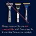 Dollar Shave Club Replacement Razor Handles - Pack of 2 | Weighty Metal & Rubber Grip | Smooth Black Finish | Balanced Hold | Easy Grip | Handles Only - Buy Online on GoSupps.com