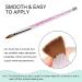 Saviland Kolinsky Acrylic Nail Brush Set - 4PCS | Sizes 4/6/10/14 | For Acrylic Application, Nail Extension & 3D Carving - Buy Online on GoSupps.com
