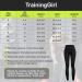 TrainingGirl Neoprene Sauna Leggings: Slimming Compression Capris for Weight Loss - Medium, Jet Black - Buy Online on GoSupps.com