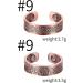 MagEnergy Copper Magnetic Rings for Men - Adjustable Pain Relief Therapy Ring (5pcs) | Copper/D - Buy Online on GoSupps.com
