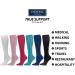 Cherokee TrueSupport Women's Compression Socks 10-15 mmHg - 1 Pair & 4 Pair Onyx Regular (Pack of 4) - Comfortable Support for Travel & Daily Use - Buy Online on GoSupps.com