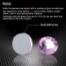 Jollin Hot Fix Crystals SS16 Flat Back Rhinestones - 576pcs Pink Glitter Stones for Nail Art | Premium Glass Gems - Buy Online on GoSupps.com