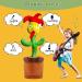 Dancing Cactus Toy - Interactive Plush Singing Cactus Repeats & Dances - USB Rechargeable - Fun Christmas Decor Piece - Buy Online on GoSupps.com