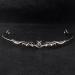 Halloween Forehead Bat Metal Headband for Men Women - Black Cosplay Tiara Crown - Buy Online on GoSupps.com