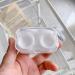 Infeksiya Red Contact Lens Case - Cosmetic Travel Kit for Eyes | Durable & Stylish Lens Container - Buy Online on GoSupps.com