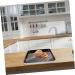Alipis 1pc Kitchen Trays Fast Plates Plate Storage Dessert Vanity Pattern Restaurant Organizer Home Marble 30X21.5X1.8CM White - Buy Online on GoSupps.com