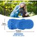 RUXAN Indestructible Dog Chew Toy - Squeaky Interactive Toy with Milk Flavor, Natural Rubber for Aggressive Chewers - Perfect for Small/Medium/Large Dogs - Buy Online on GoSupps.com