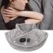 Neck and shoulder heating pillows gray heating pillows for the neck and shoulders 3-stage temperature adjustment massage mode zoobel fabric electrically heated neck wrap