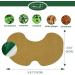 Wild+ Large Max Strength Herbal Heat Knee Pain Relief Patches - 10 PCS - Buy Online on GoSupps.com
