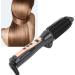 Curling Iron Brush Foldable Portable Hot Curler Brush Electric Hair Curler Heat Styling Brush with Anti Scald Comb Teeth for Hair Styling (UK Plug) - Buy Online on GoSupps.com