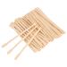 500 Pieces Eyebrow Wax Sticks Wooden Waxing Spatulas Mini Eyebrow Waxing Spatulas Small Wooden Waxing Applicator Sticks for Face & Eyebrows Hair Removal