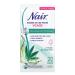 NAIR - Cold Wax Strips with Hemp Oil Extract, 97% Natural Origin, NaturAdvanced Technology, 20 Strips