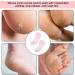 Silicone Moisture Socks for Dry Cracked Feet | Spa Gel Foot Masks - Anti-Slip Foot Care - Pink - Buy Online on GoSupps.com