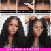 Deep Curly Wear And Go Glueless Wig Human Hair Pre Cut Lace for Beginners 180 Density 5X5 Closure Glueless Lace Human Hair Wig For Black Women Brazilian Lace Front Wigs Human Hair Pre Plucked 24 Inch 24 Inch Deep Curly 5X5 Glueless Wig - Buy Online on GoSupps.com