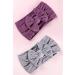 Newborn Baby Girl Headbands - Soft Hair Bows for Girls - 3pcs-A Set - Buy Online on GoSupps.com