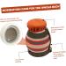 Healeved Ceramic Burner Set for Chinese Medicine - Hand Massage Cup Holder & Moxibustion Hose 10x6.5x6.54cm | International Shipping Available - Buy Online on GoSupps.com