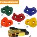 Ogrmar 15 Pack Ninja Tree Rock Climbing Holds Kit with 6 Ratchet Straps for Outdoor Warrior Obstacle Course Training - Kids & Adults - Buy Online on GoSupps.com