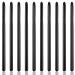 Sibba Eyeliner Smudge Brush 10 Pcs Makeup Brush Pointed Pencil Stick Set Professional Sponge Blending Applicator Reusable Tip Tool Facial Brushes Soft Bristles for Eyeshadow Eyebrow Women