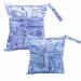 xingmo Wet Dry Bag Nappy Organizer Bag Reusable Zipper Diaper Bag Hanging Wet or Dry Clothes Storage Bag (8# M+L)