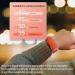 Electric Hand Warmers Fashionable Cool 2 in 1 Bracelet Hand Warmer LCD Display 4 Temp Settings Pocket Hand Warmer for Men Women Double-Sided Fast Heating Rowces Orange1 - Buy Online on GoSupps.com