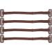 4pcs Adjustable Facelift Bands for Eye Wrinkle Removal - Brown - Buy Online on GoSupps.com