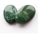 Dark Green Jade Crystal Thumb Stone for Meditation, Stress Relief, and Chakra Healing - Spiritual Energy Gift - Buy Online on GoSupps.com
