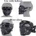 Tactical Skull Full Mask Hood Headdress with Adjustable Strap | Dual-Mode Design | Stretch Fabric | 19cm x 18cm - Buy Online on GoSupps.com