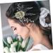 minkissy Hair Clips Hair Barrettes Hair Jewelry Bride Hair Accessory Bride Headpiece Bride Accessories Headpiece for Bride Hair Accessories Wedding Rhinestones Bridesmaid Manual Issue Card - Buy Online on GoSupps.com