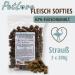 Petlove Grain-Free Meat Softies for Dogs | 63% Meat Content | Training Dog Treats | Strauss (3x200g) - Buy Online on GoSupps.com