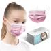 HARD 50 pieces Disposable Face Masks | Made in Germany | Type IIR & CE certified | Breathable Triple Layer - Filtration 99 78% | Elastic Earloops | Mouth Cover - SMALL SIZE - Raspberry Pink 50 pieces small size (14 5 cm x 9 5 cm) Raspberry Pink