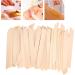 50pcs Wooden Wax Spatulas Applicator for DIY Hair Removal - Quadrilateral Waxing Sticks - Buy Online on GoSupps.com