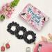 Minihope Faux Suede Scrunchies for Hair - 8 Pack Narrow Size Black Hair Accessories for Women and Girls - Buy Online on GoSupps.com