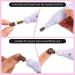20 Pieces Replacement Nail Drill Bits for Electric File - Silver & Gold - Buy Online on GoSupps.com