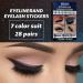 False Eyelashes Set 4 Pair Reusable Eyeliner and Eyelash Stickers 7 Color Waterproof Reusable Eyeliner Eyelash Stickers Easy to Use and Remove 7 color set 1 - Buy Online on GoSupps.com