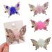 Hair Clips Flying Butterfly Hairpin for Girl Butterfly Rhinestone Hair Clip Butterfly Hair Barrettes Hair Accessory for Girl Women 5PCS