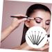 Healeved 14 Pcs Eye Makeup Brushes Makeup Bag Premium Eye Makeup Brush Princess Crown Hair Clip Wood Black - Buy Online on GoSupps.com